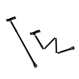 RUSSKA Metall Gehstock faltbar