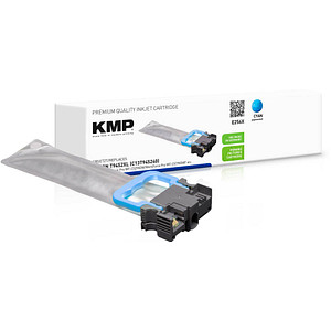 KMP E256X  cyan Druckerpatrone kompatibel zu EPSON T9452