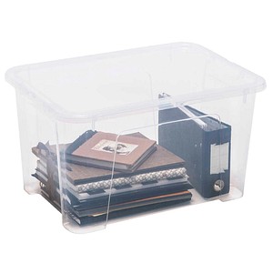 PAPERFLOW VIEW Aufbewahrungsbox 45,0 l transparent 55,0 x 39,0 x 30,0 cm, 1 St.