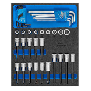 GEDORE 2005 CT2-ITX19 Steckschlüsseleinsatz-Set 41-tlg.