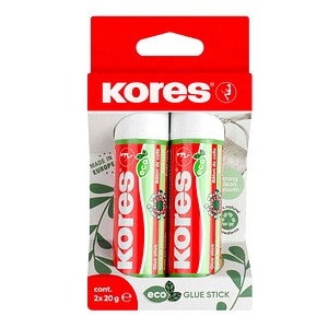 Kores® Eco Klebestift 20,0 g, 2 St.