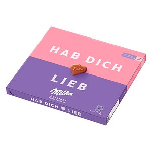 Milka HAB DICH LIEB Pralinen 10x 11,0 g, 1 St.