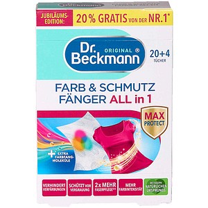 Dr.Beckmann Farb- und Schmutzfangtücher ALL in 1, 20 Tücher, 1 St.