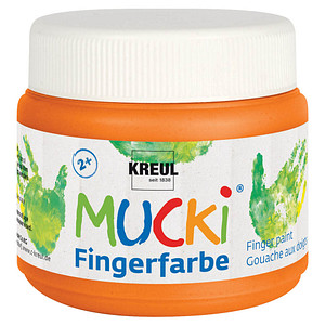 KREUL MUCKI Fingerfarbe orange 150,0 ml, 1 St.
