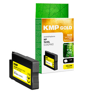 KMP Gold gelb pigmentiert Druckerpatrone kompatibel zu HP 963XL (3JA29AE)