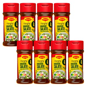 Maggi®  knackige Salate Gewürzmischung, 8x 60,0 g