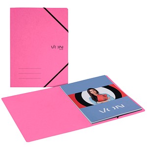 VON LEITZ Eckspanner DIN A4 fuchsia, 1 St.