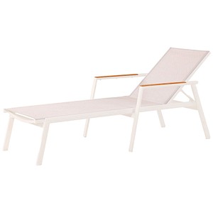 barths Sonnenliege Paros braun Aluminium