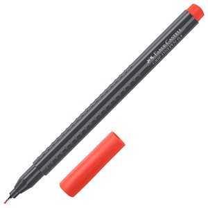 FABER-CASTELL Grip Fineliner rot 0,4 mm, 1 St.