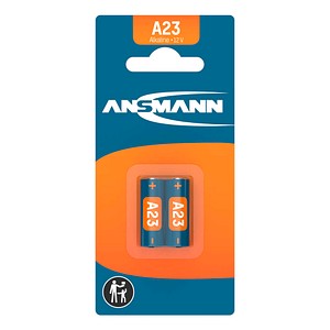ANSMANN Batterien A23 Alkali-Mangan Fotobatterie 12,0 V, 2 St.