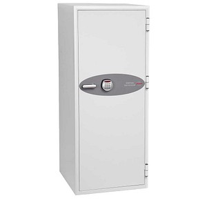 phoenix Tresor DATA COMMANDER mit Feuerschutz signalweiß 69,0 x 72,0 x 168,5 cm