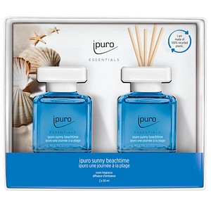 ipuro Raumduft ESSENTIALS sunny beachtime frisch 2x 50 ml, 1 St.