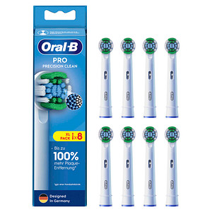 8 Oral-B PRO Precision Clean Zahnbürstenaufsätze