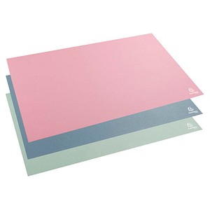 Exacompta Schreibtischunterlagen farbsortiert Karton 57,5 x 37,5 cm, 8 St.