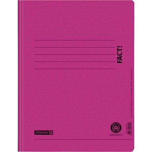 BRUNNEN Schnellhefter FACT! Karton pink DIN A4, 1 St.