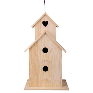Rayher Bastelholz natur Vogelhaus XL, 1 St.