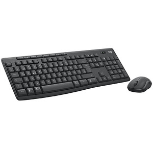 Logitech MK370 Combo for Business Tastatur-Maus-Set kabellos schwarz