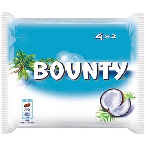 BOUNTY Schokoriegel 4x2 St./228,0 g, 4 St.