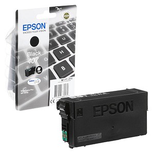 EPSON 407 / T07U1  schwarz Druckerpatrone