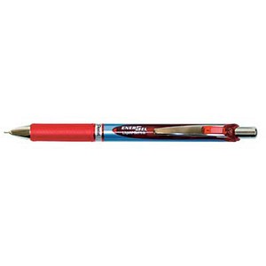 Pentel EnerGel BLN75 Gelschreiber 0,25 mm, Schreibfarbe: rot, 1 St.