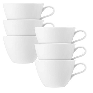Seltmann Weiden Kaffeetassen M5389-Coup weiß 0,35 l, 6 St.