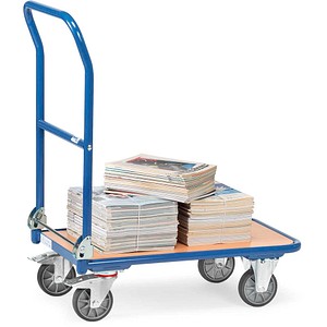 fetra Transportwagen klappbar 1154 blau 62,0 x 99,5 x 96,5 cm bis 250,0 kg