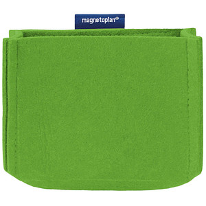 magnetoplan Stiftehalter magnetoTray medium grün Filz 13,0 x 6,0 x 10,0 cm