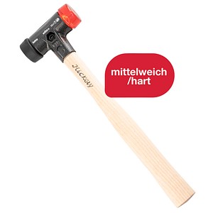 Wiha Safety 26611 Schonhammer 306,0 g Kopf: Gummi