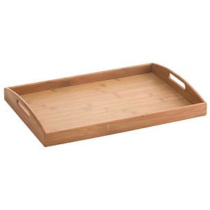 Zeller Tablett Bamboo braun rechteckig 30,0 x 44,0 cm, 1 St.