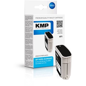 KMP H71 schwarz Tintenpatrone ersetzt HP 940XL (C4906AE) KMP H71 schwarz Tintenpatrone ersetzt HP 940XL (C4906AE)