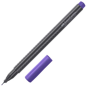 FABER-CASTELL Grip Fineliner lila 0,4 mm, 1 St.