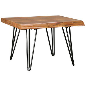 WOHNLING Couchtisch rechteckig Massivholz sheesham 56,0 x 51,0 x 38,0 cm, 1 St.