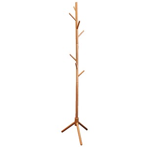 unilux Kleiderständer MIKADO buche Holz 8 Haken 35,0 x 177,0 cm, 1 St.