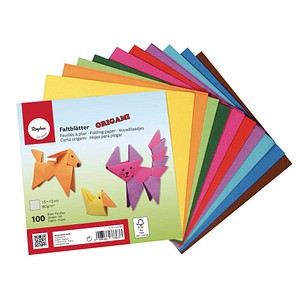 Rayher Faltblätter ORIGAMI mehrfarbig