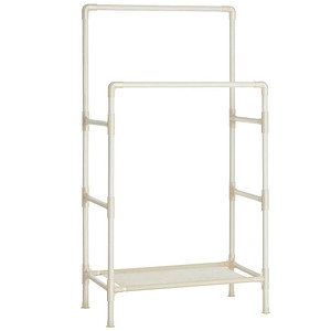 SONGMICS Kleiderständer RDR01WT weiß Metall 83,0 x 157,0 cm, 1 St.