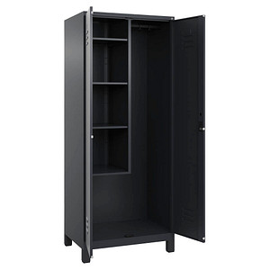 CP Putzmittelschrank Classic Plus 080110-02 S10033 anthrazitgrau 4 Fachböden 80,0 x 50,0 x 195,0 cm, aufgebaut, 1 St.