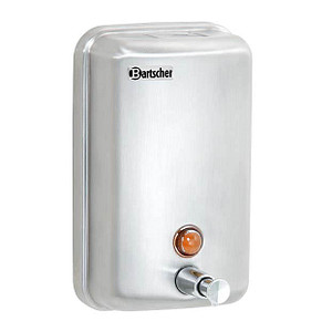 Bartscher Seifenspender CNS 850007 silber Chromnickelstahl gebürstet 1,0 l, 1 St.
