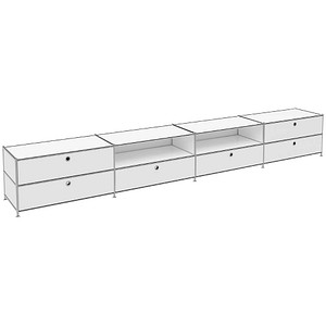 viasit Sideboard System4, 43642 weiß 302,9 x 40,4 x 43,2 cm, 1 St.