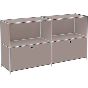 viasit Sideboard System4, 86282 taupe 152,9 x 40,4 x 80,7 cm, 1 St.