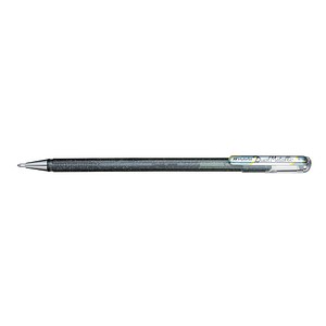 Pentel Hybrid Dual Metallic Gelschreiber 0,5 mm, Schreibfarbe: silber, 1 St.