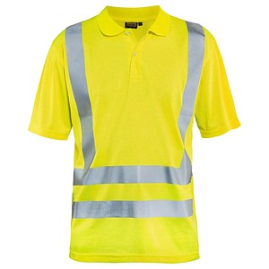 BLAKLÄDER® unisex Warnschutz Shirt 3391 gelb Größe XL