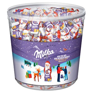 Milka Mini Weihnachtsmänner Schokolade 169 St./1,54 kg, 1 St.
