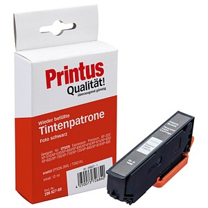 Printus Foto schwarz Tintenpatrone ersetzt EPSON 26XL / T2631XL Printus Foto schwarz Tintenpatrone ersetzt EPSON 26XL / T2631XL