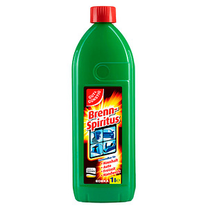 GUT&GÜNSTIG Brennspiritus transparent, 1,0 l, 1 St.
