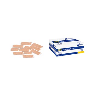 Meditrade® Pflaster ABE®Injektions 9525 beige, weiß 2,0 x 4,0 cm, 500 St.