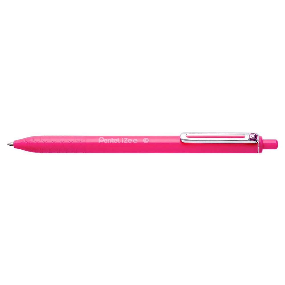 Pentel IZee Penna A Sfera Retrattile – 1 Mm, Confezione Da 6, Colore Viola, Inchiostro A Bassa Viscosità