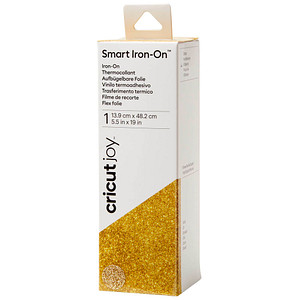 cricut™ Joy Smart Iron-On Aufbügelfolie gold Effekt-Folie 13,9 x 48,2 cm,  1 St.