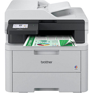 brother DCP-L3560CDW 3 in 1 Farblaser-Multifunktionsdrucker grau