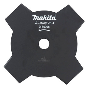 makita Messer für Freischneider Schlagmesser D-66008 schwarz, 1 St.