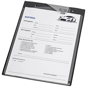 MAUL Angebotsmappen DIN A4 schwarz, 10 St.